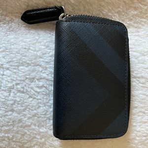 Authentic Burberry Coin Purse/ Wallet  Navy Blue 🤗